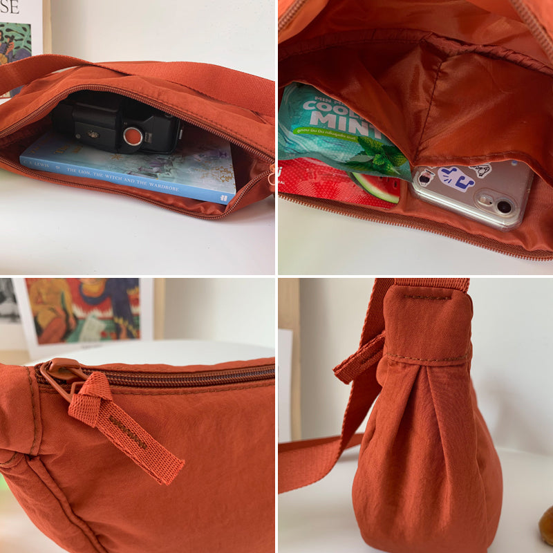 Van Leeuwen | Hangetsu - Half Ronde Schouder Tas