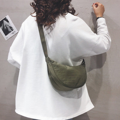 Van Leeuwen | Hangetsu - Half Ronde Schouder Tas