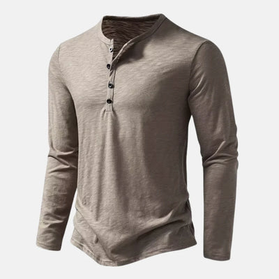 Heren Casual Half Knoop Zomer Overhemd