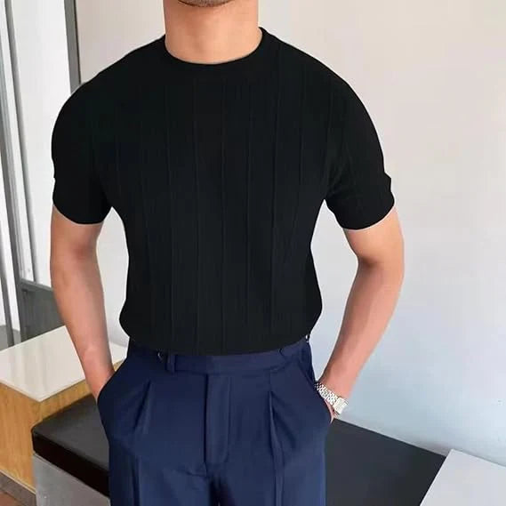 Heren Casual Oud Geld Stijl Zomershirt
