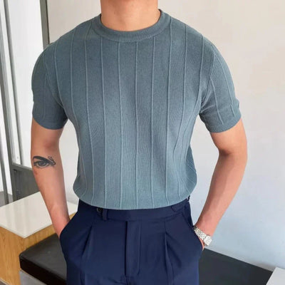 Heren Casual Oud Geld Stijl Zomershirt