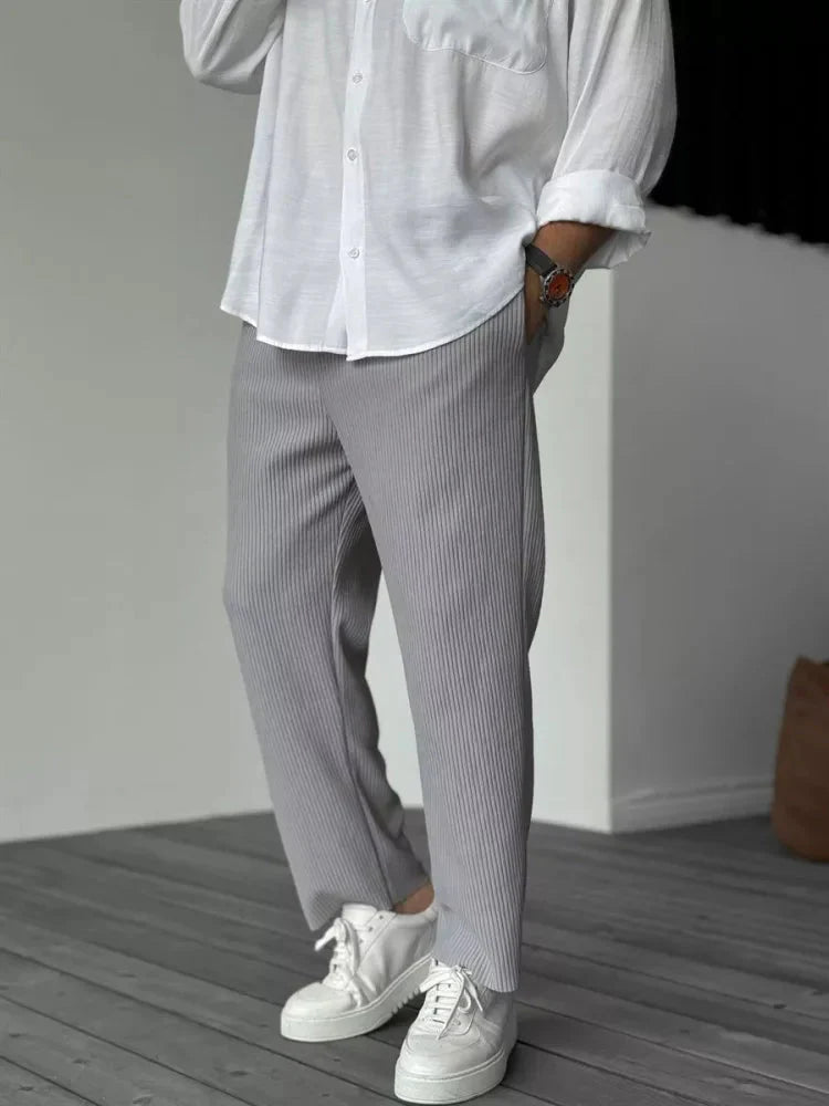 Heren Corduroy Broek Moderne Stijl Zomer