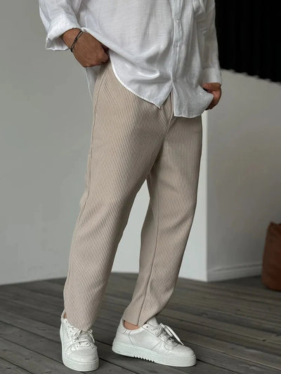 Heren Corduroy Broek Moderne Stijl Zomer