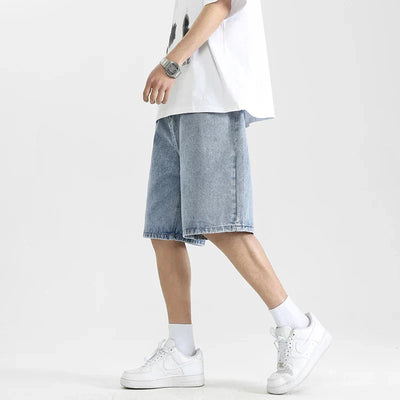 Heren Vintage stijl Relaxed Fit Denim broek