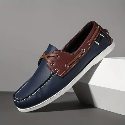 Heren retro stijl Top-sider loafers