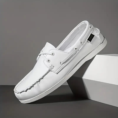 Heren retro stijl Top-sider loafers