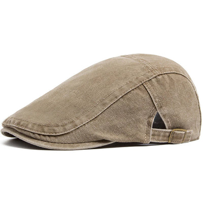 Heren vintage denim baret