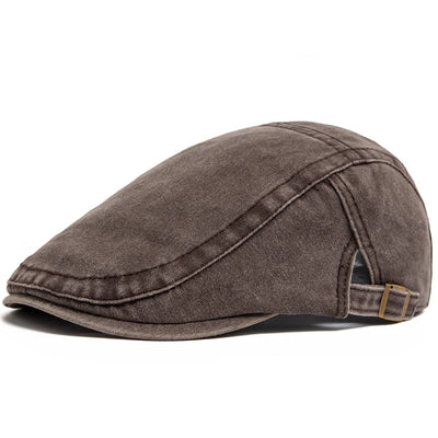Heren vintage denim baret