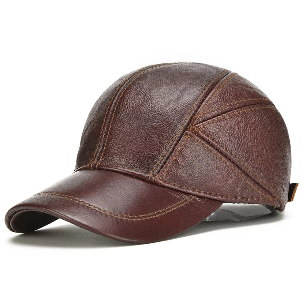 Herenpet Vintage Zomerleer