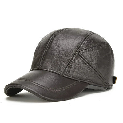 Herenpet Vintage Zomerleer
