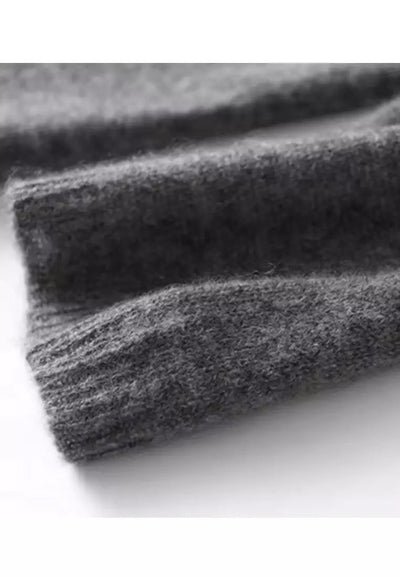 Jane | Casual Gebreid Damesvest met Asymmetrische Knoopssluiting