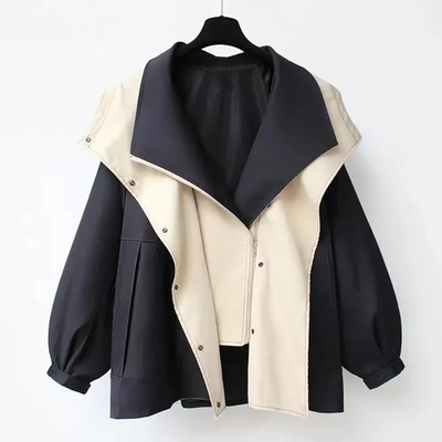 Jane | Moderne Two Tone Trenchcoat