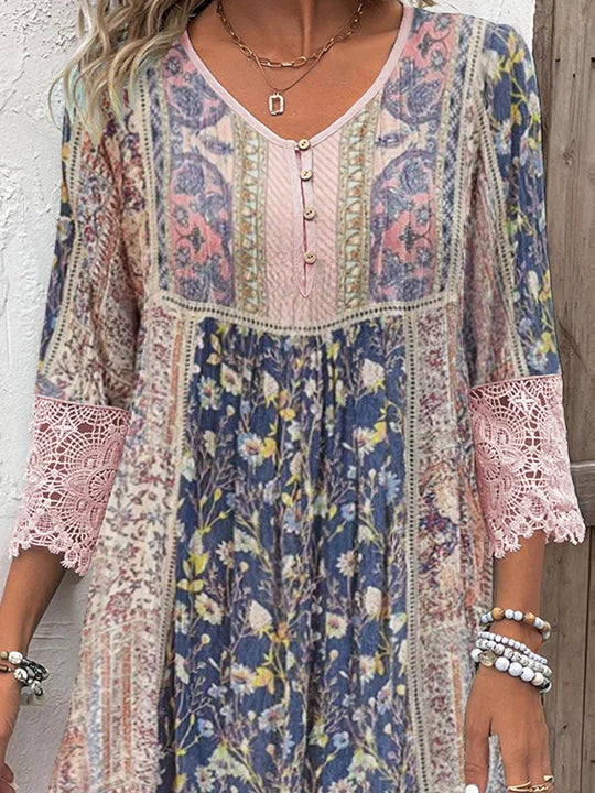 Jente- Bohemian Tuniekjurk