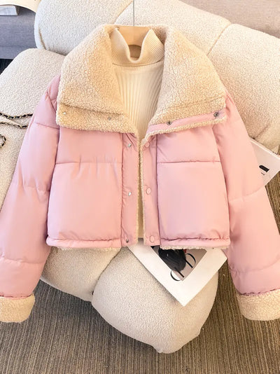 Klassiek kort winterjack voor dames