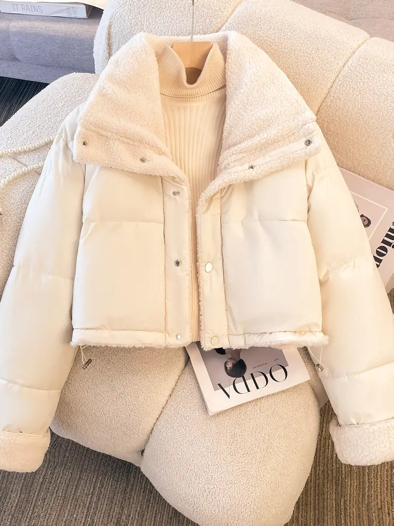 Klassiek kort winterjack voor dames