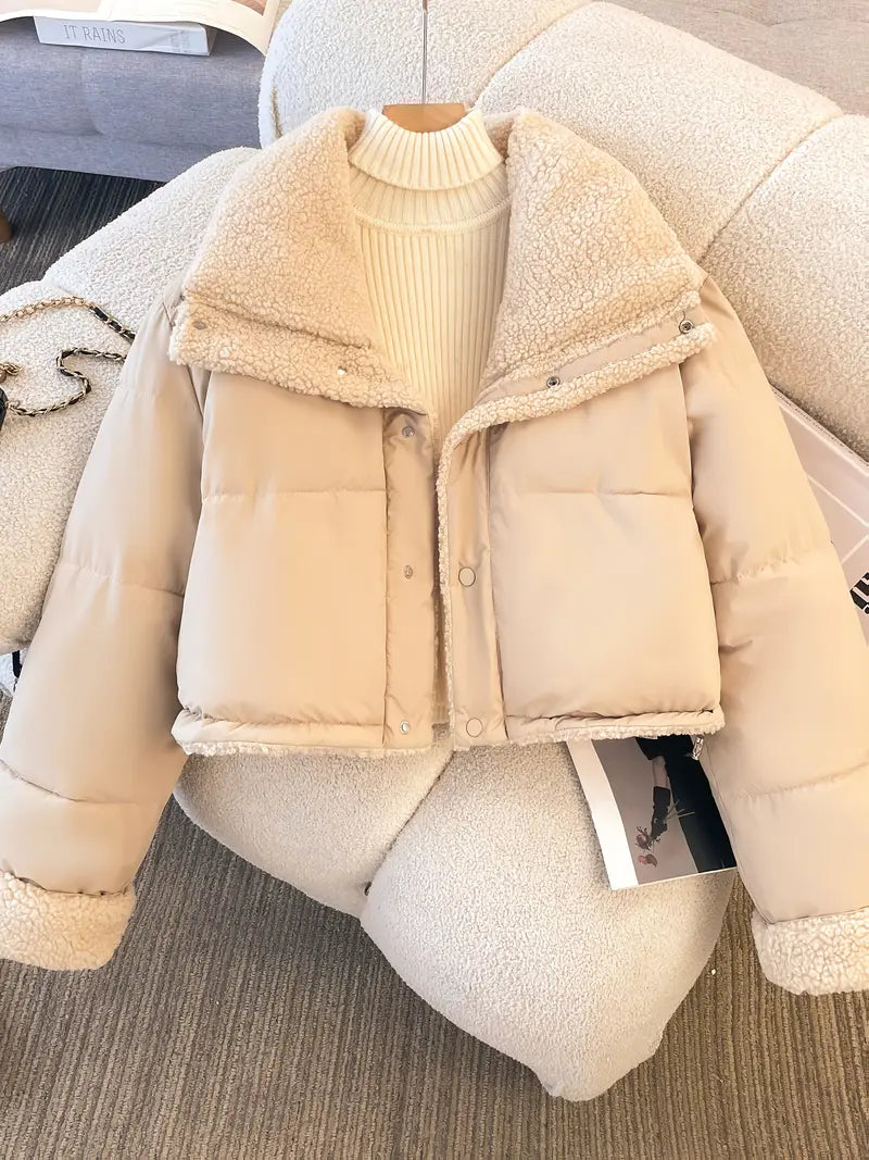 Klassiek kort winterjack voor dames