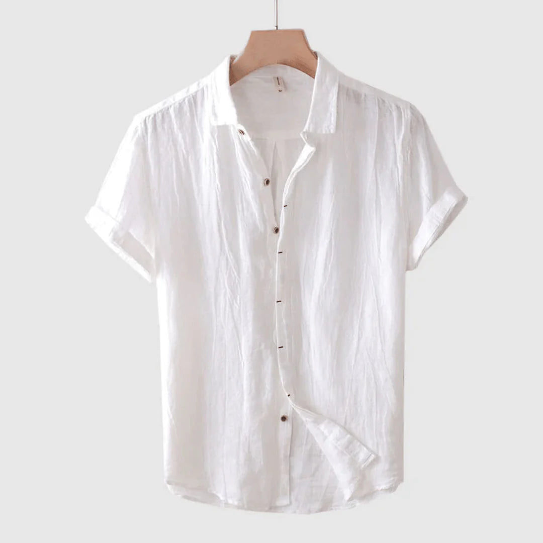 Klassiek zomerstrandshirt voor heren
