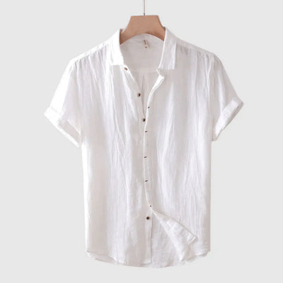 Klassiek zomerstrandshirt voor heren