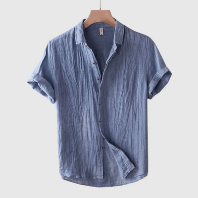 Klassiek zomerstrandshirt voor heren