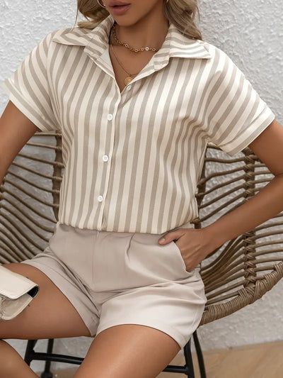 Klassieke Franse zomerblouse voor dames