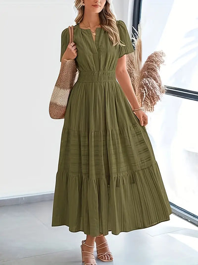Klassieke boho-stijl zomerjurk voor dames