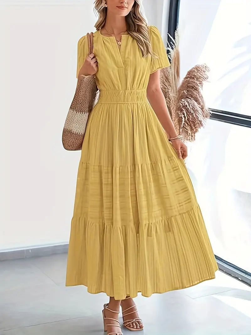 Klassieke boho-stijl zomerjurk voor dames