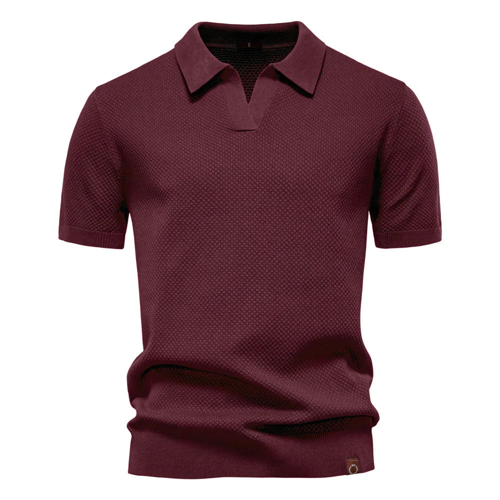 Klassieke herenpullover Zomerpolo