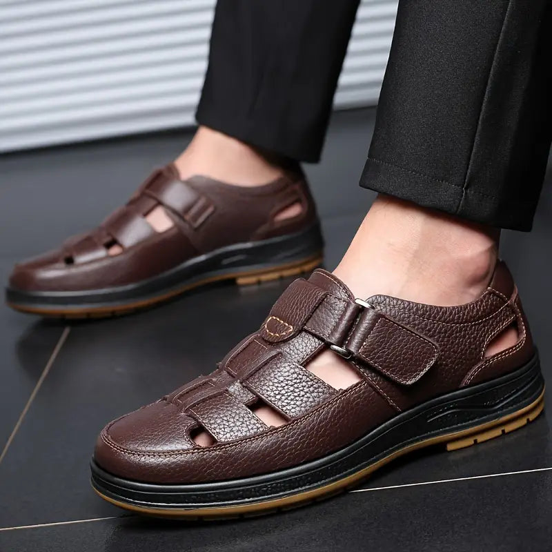Klassieke open sandalen voor heren