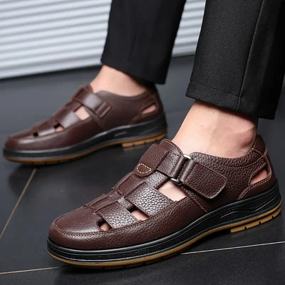 Klassieke open sandalen voor heren