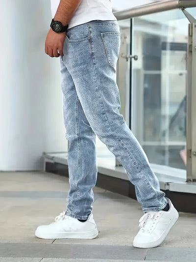 Klassieke slim fit jeans voor heren