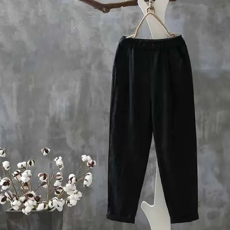Klassieke zomerbroek voor dames