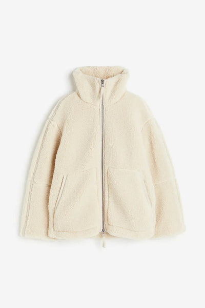 Van Leeuwen Cozy Collection | Liv - Zachte Fleece Jas met Ritssluiting