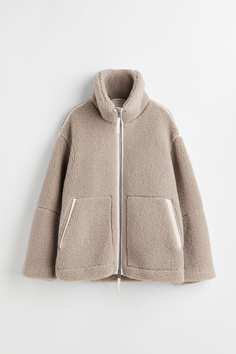 Van Leeuwen Cozy Collection | Liv - Zachte Fleece Jas met Ritssluiting