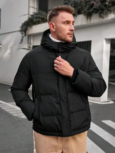 Mike - Gewatteerde Winterjas Met Capuchon
