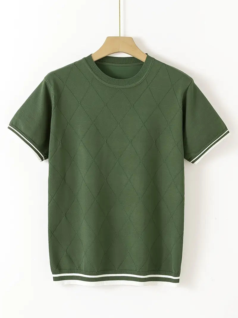 Minimalistisch casual herenoverhemd voor de herfst