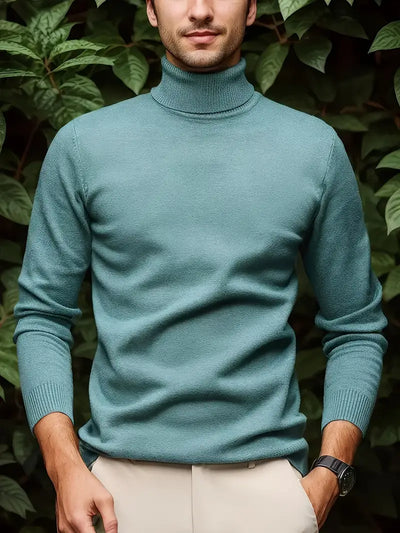 Minimalistische coltrui voor heren