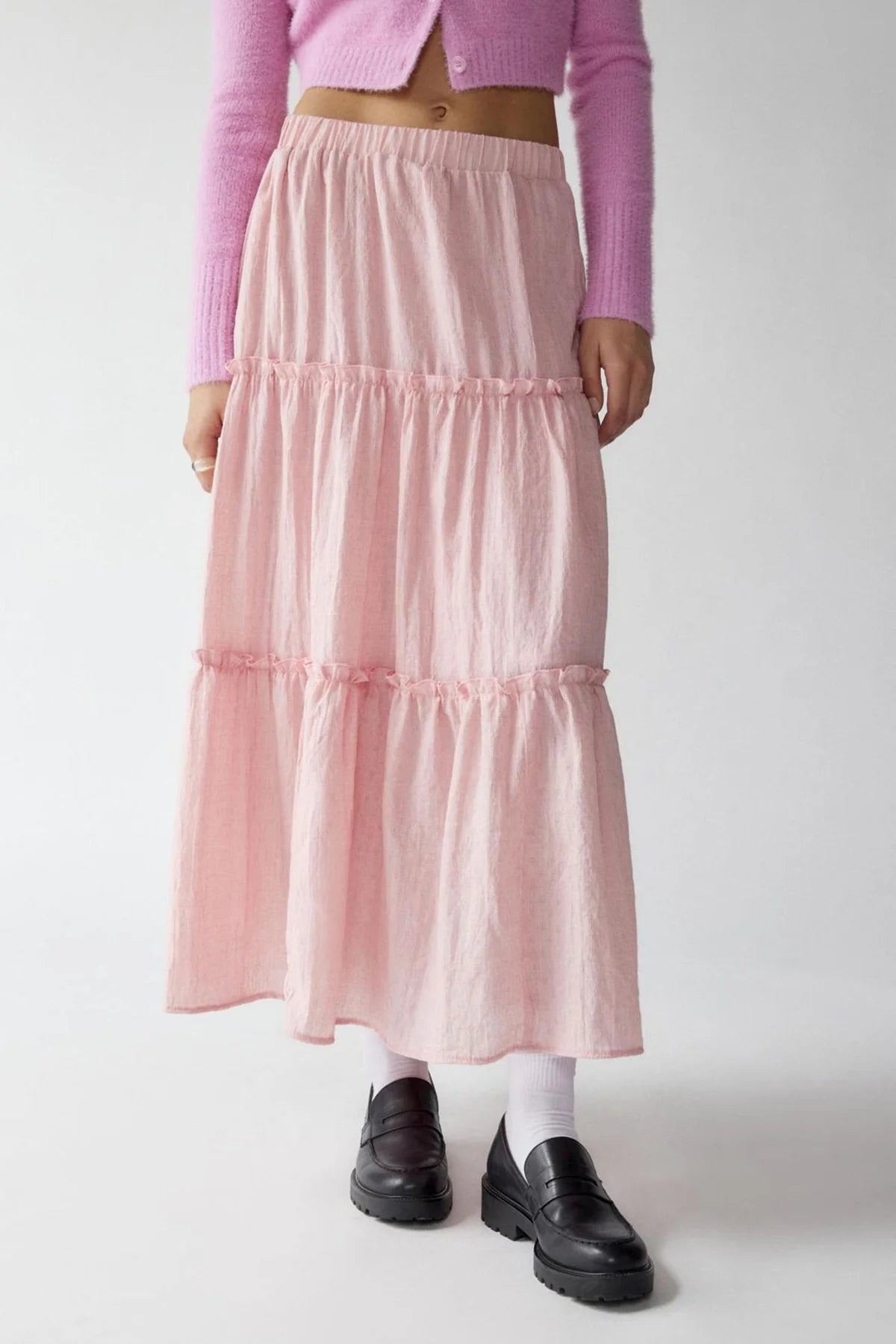 Minimalistische zomerrok voor vrouwen