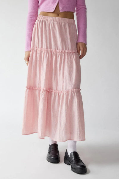 Minimalistische zomerrok voor vrouwen