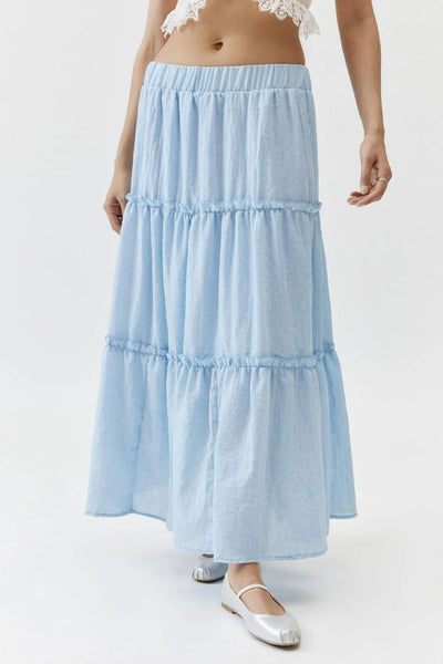 Minimalistische zomerrok voor vrouwen