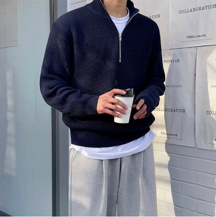 Nordic Half-Zip Sweater