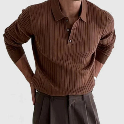 Poloshirt met Textuur – Stijlvol en Comfortabel