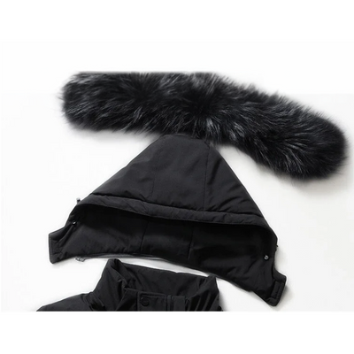 Van Leeuwen | Ralph - Luxe Winterjas met Afneembare Faux Fur Capuchon en Gewatteerde Voering