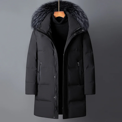 Van Leeuwen | Ralph - Luxe Winterjas met Afneembare Faux Fur Capuchon en Gewatteerde Voering