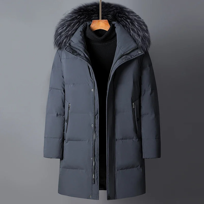 Van Leeuwen | Ralph - Luxe Winterjas met Afneembare Faux Fur Capuchon en Gewatteerde Voering