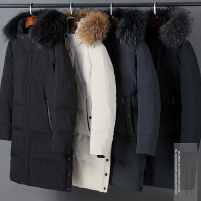 Van Leeuwen | Ralph - Luxe Winterjas met Afneembare Faux Fur Capuchon en Gewatteerde Voering