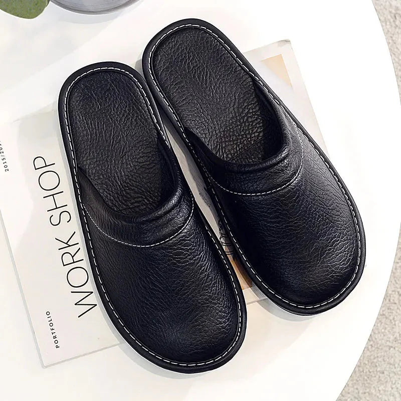 Retro-stijl instap slippers voor dames