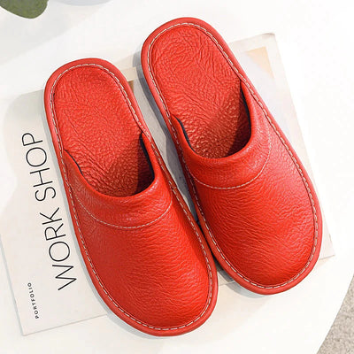 Retro-stijl instap slippers voor dames