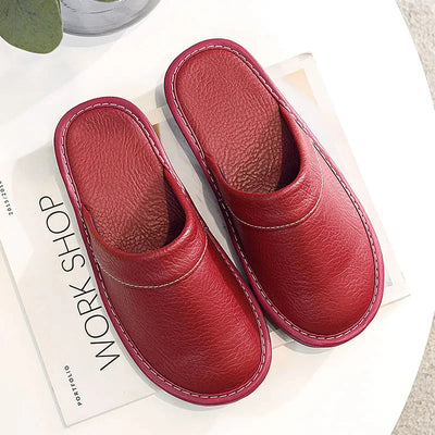 Retro-stijl instap slippers voor dames