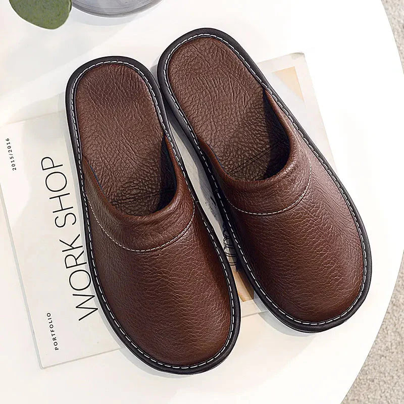 Retro-stijl instap slippers voor dames
