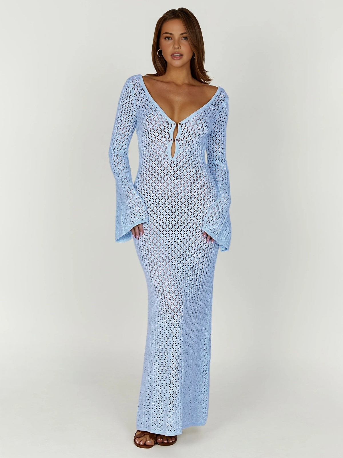 Sophisticated lange zomerjurk voor dames